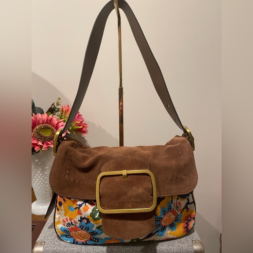 toryburch  Sawyer Martora Needlepoint Bag